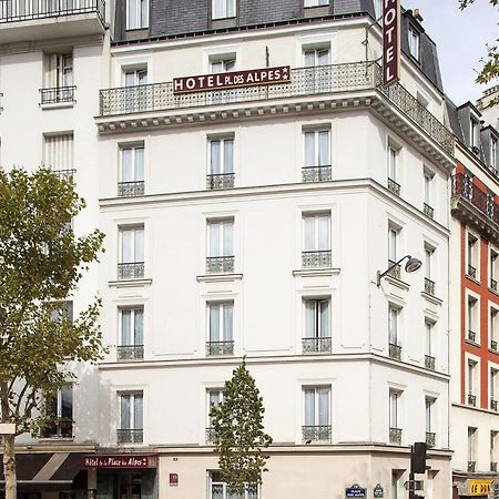 Hotel De La Place Des Alpes Paříž Exteriér fotografie